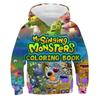 Kids Clothes My Singing Monsters Print Hoodie Girls Cartoon Casual Sweatshirts Children's Clothing Autumn Boys Hoody Pullover