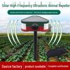 Solar-Powered Infrared Sensor Alarm & Animal Repellent Light with Remote Control