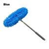 Chenille Cleaning Duster Stretchable Design Stainless Steel Dusting Rod Long Handle Microfiber Cleaning Brush Home Maintenance