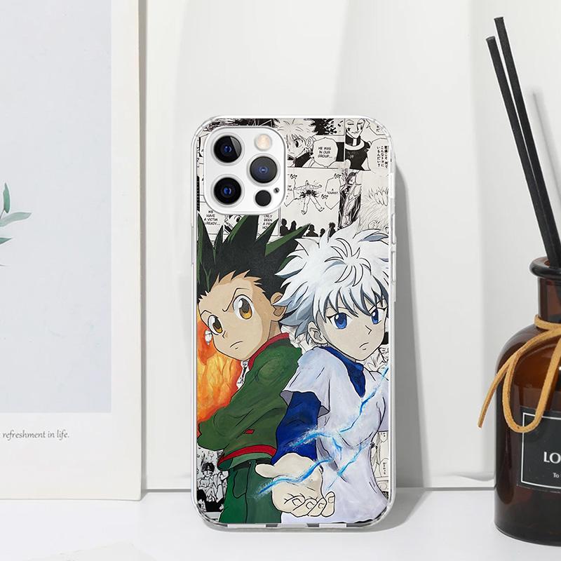 Anime Hunter HXH Phone Case For Iphone 17 Air 16 15 Plus 16E 14 Pro Max 13 Mini 12 11 7 8 SE Fundas Soft Back Cover 17 Air 16 15