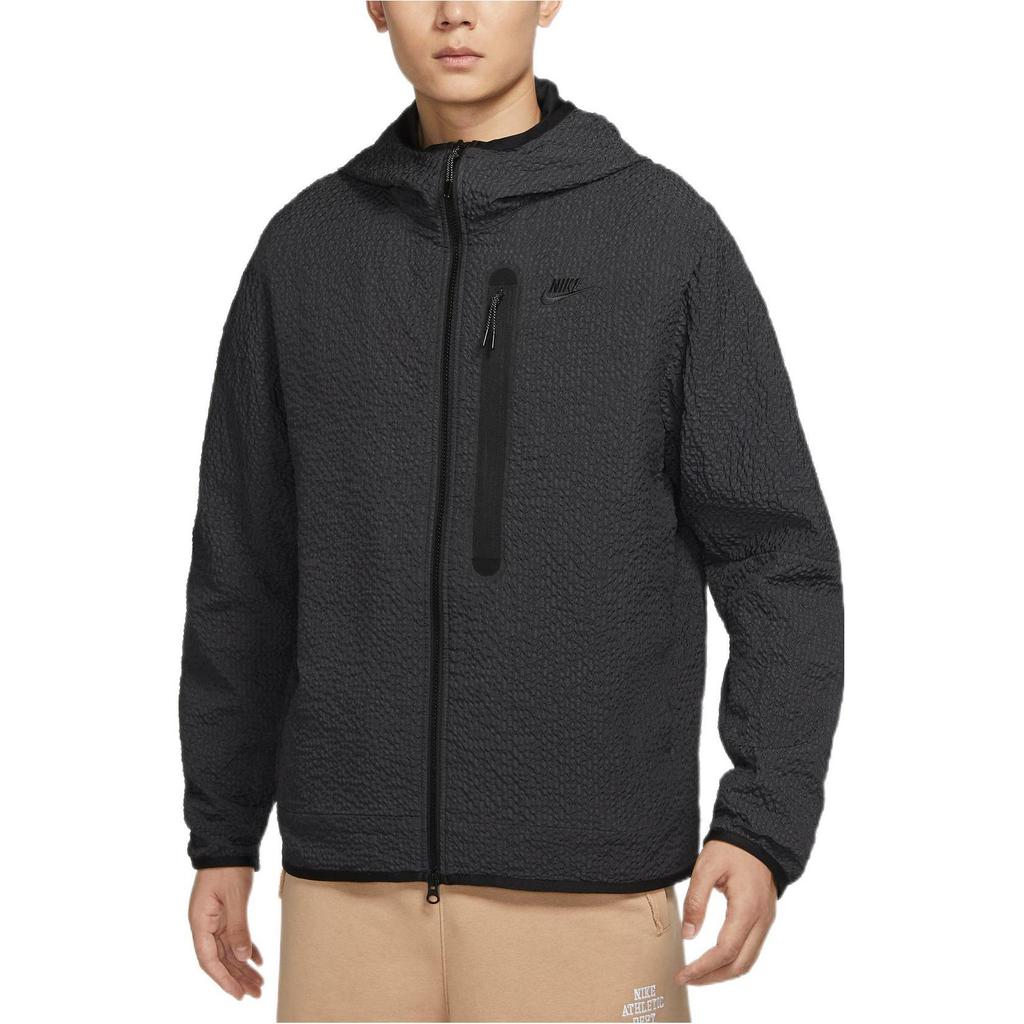 Nike Jackets Men's Black Hooded Moderate Other DQ4323-010