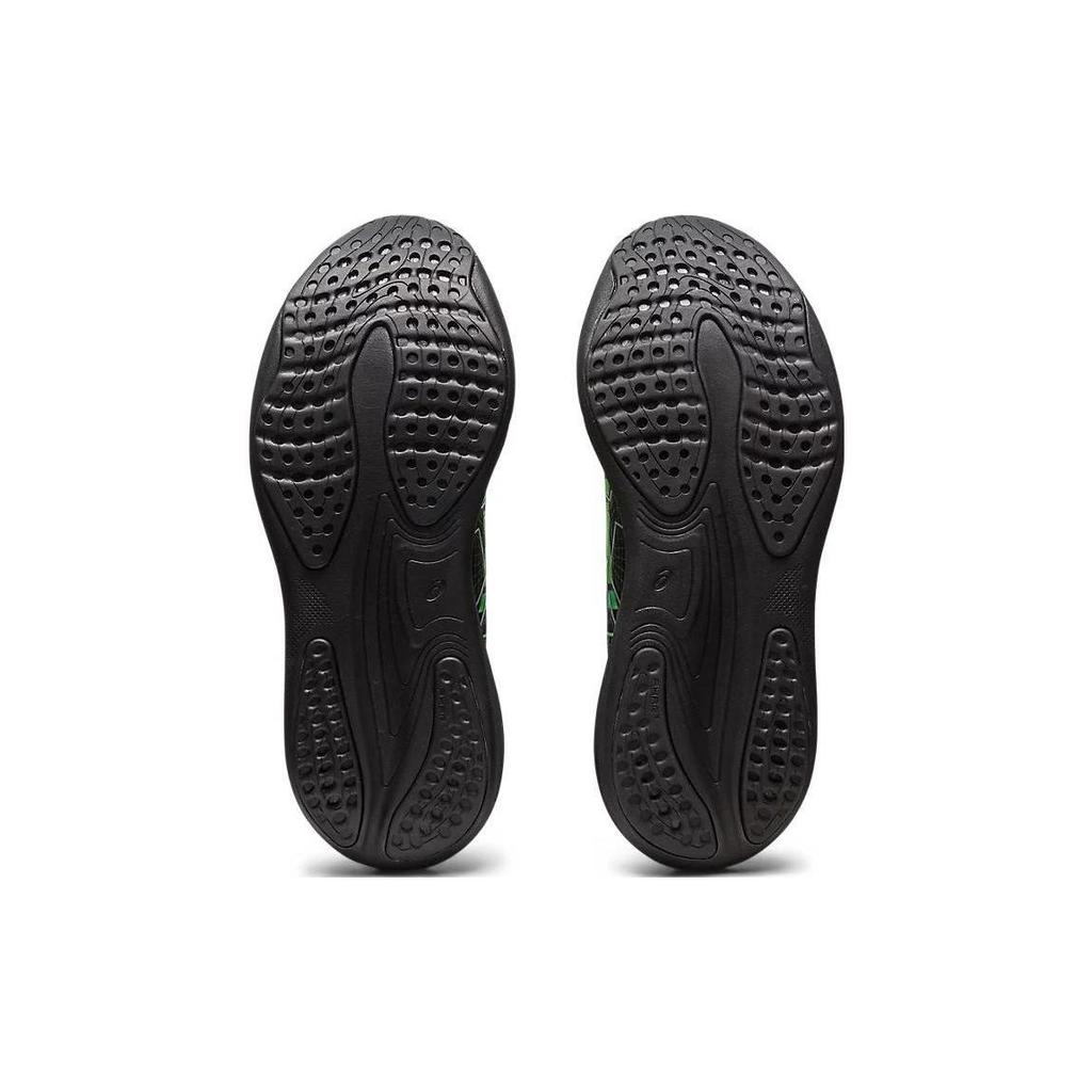 Asics Gel-Nimbus 25 Tokyo Marathon 2023 Comfortable Fabric Low-Top Marathon Running Shoes Men Sneaker Black Green 1011B743-001