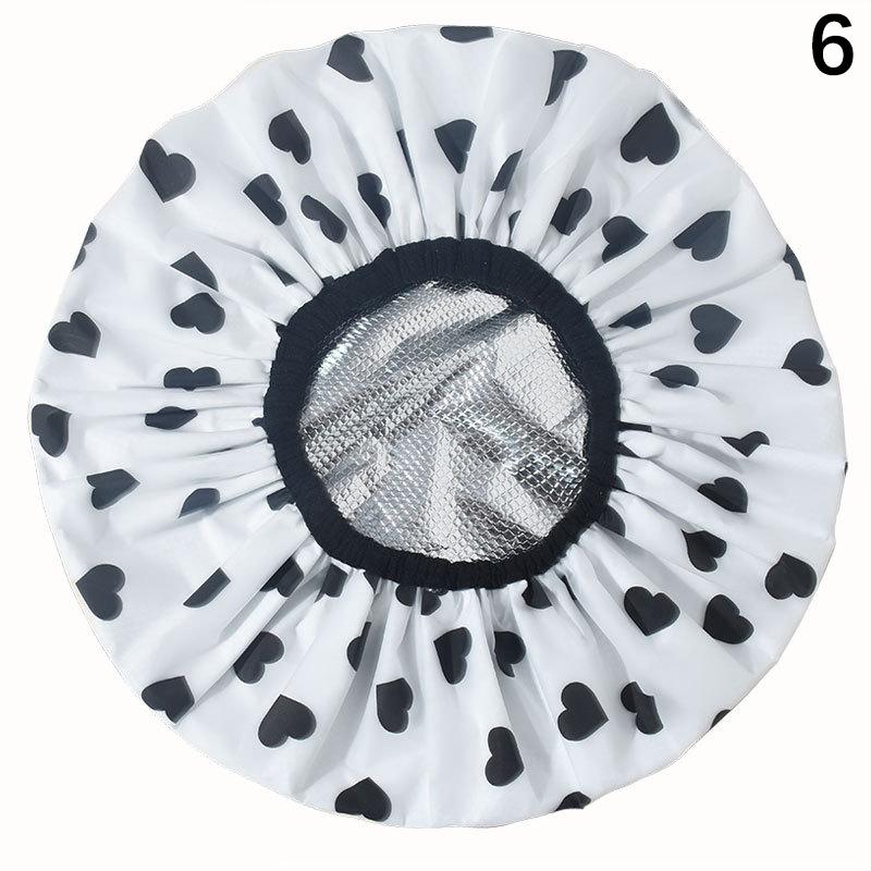Self-Heating Tin Foil Hat Thickened Heating Steam Hair Mask Cap Portable Hair Salon Smooth Hair Oil Baking Cap