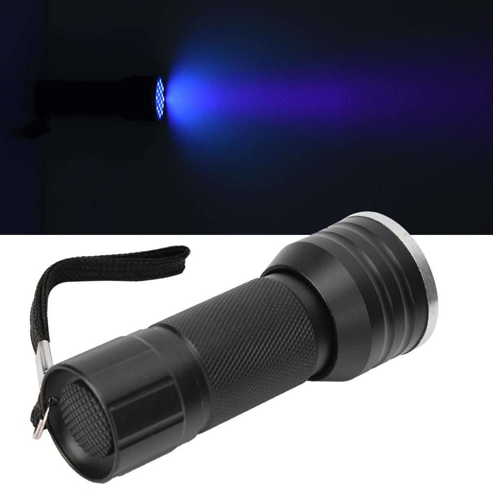 Mobile Phone Repair LED Flashlight UV Glue Curing Ultra Violet Light 21 Lamp Beads
