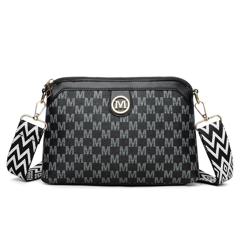Retro Printed Single Shoulder Crossbody Women's Bag