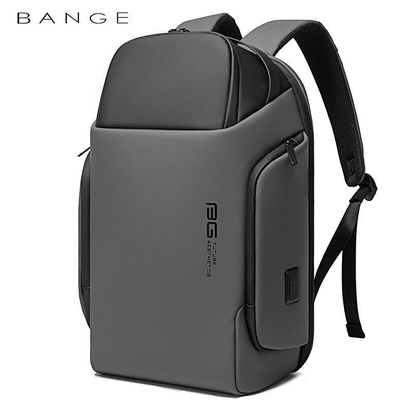 

BANGE High-End Men s Waterproof Business Travel Backpack, Large Capacity, Trendy Design сірий колір