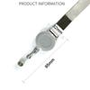 Retractable Lanyard With Badge Reel Neck Strap For Id Card Cellphone Hanging Key Employee'S Staff Work Card Rope Strap Fold