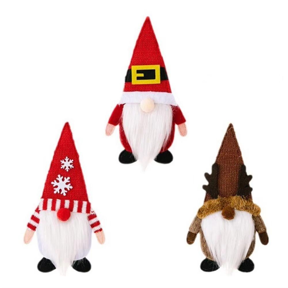 Cartoon Christmas Cutlery Cover Xmas Tableware Storage Bag  Party Dinner Table Decoration