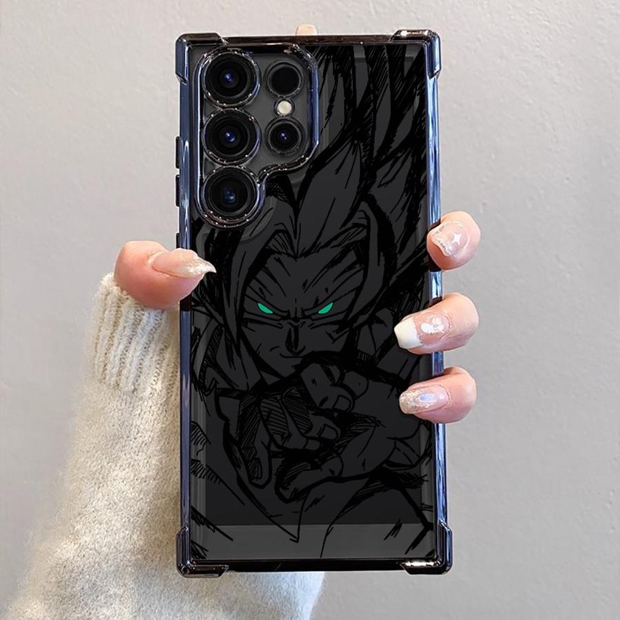 Soft Cover Case for Samsung Galaxy S21 Plus S22 Ultra S23 S20 FE S24 S25 Edge Dragon Ball Goku Vegeta