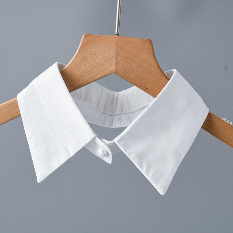 White Shirt Collar Girls Clothes Accessiory Collar Versatile Outfits Traditional Mini Lapel Shawl Collar Lapel