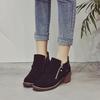 Damen Stiefeletten Damen Schuhe Damen Niedrige Blockabsätze Pumps Matin Schuhe Frühling Herbst Stiefeletten Zapatos Mujer Vintage 365