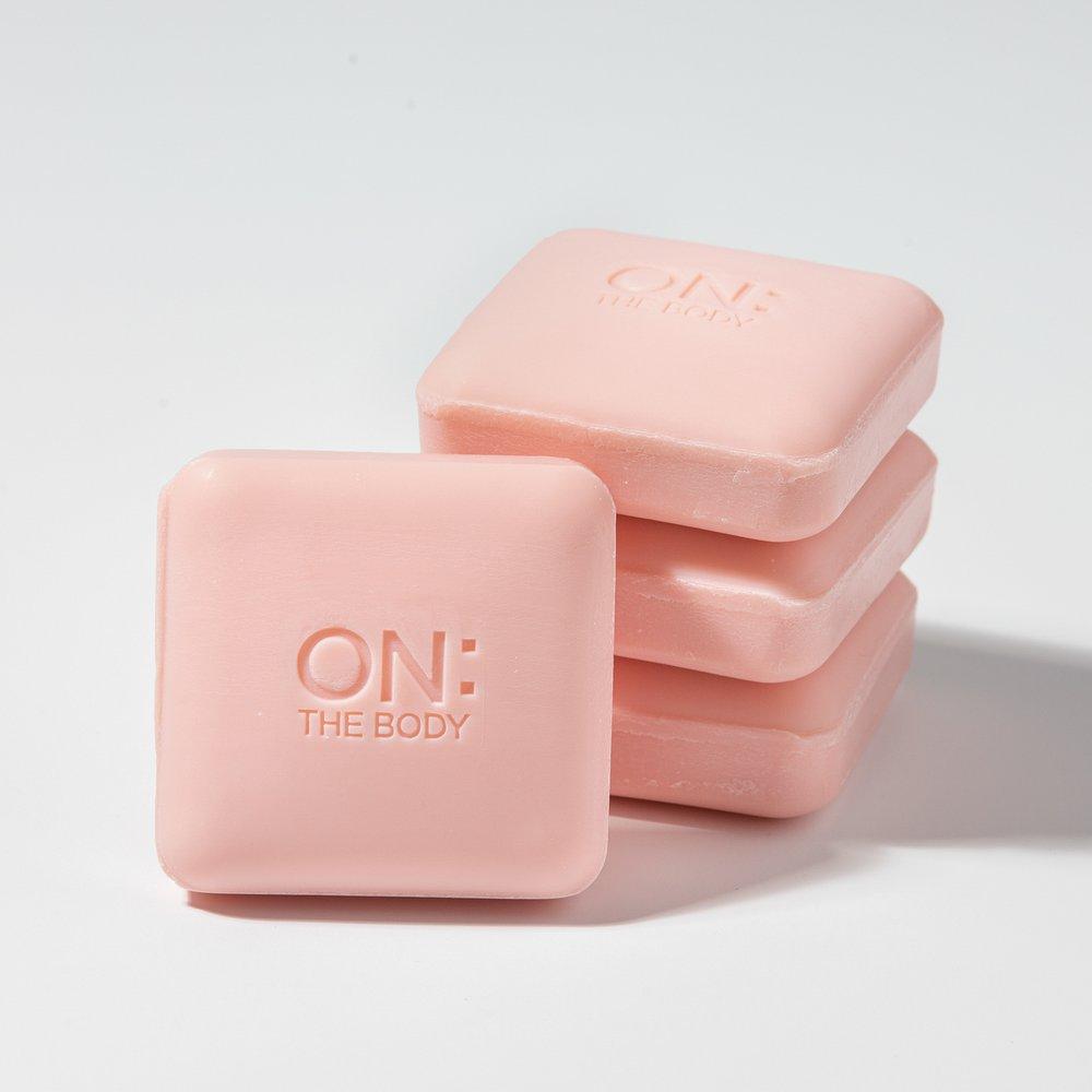 ON THE BODY Moist Whipping Soap 90g*4