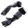 Silky Fashion Women Elbow Sheer Tulle Thin Gloves Lace Mitten Women Gloves Five Fingers Mitts