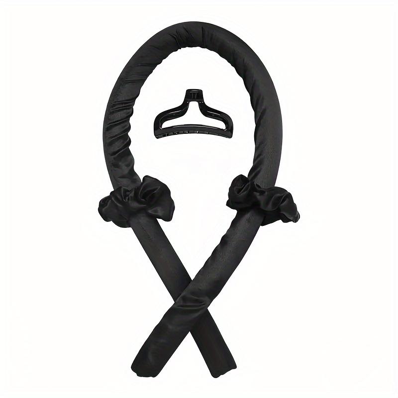 Rubber Hair Curler Set, No-Heat Sleep Wave Hair Styler, Large Waves Hair Accessories, including hair band and hairpin