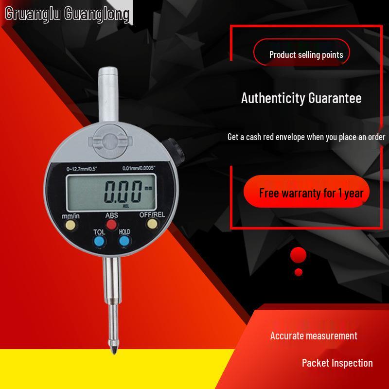 Guanglu 0-50mm Digital Dial Indicator Micrometer Height Gauge