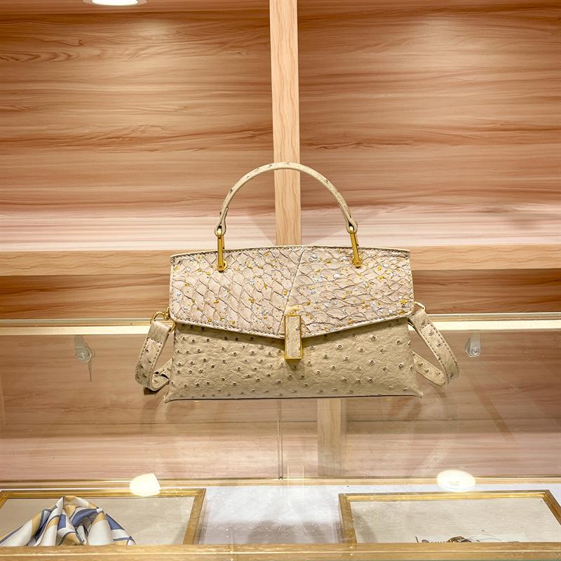 2024 New Women's Genuine Leather Crossbody & Shoulder Handbag - Stylish & Trendy Temperament Bag