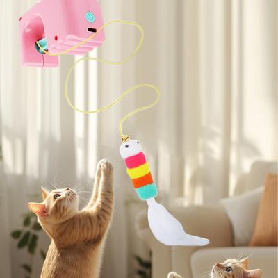 Electric Cat Toy Interactive Electric Pet Game Hangable Smart Kitten Exercise Toy For Exercise Fitness Training Enrichment