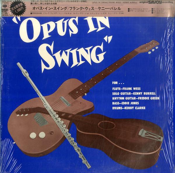 

LP Record FRANK WESS, KENNY BURRELL - Opus In Swing SOPU15SY CBS SONY Japan Jazz Used