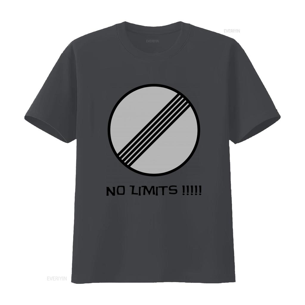 T-shirt Segnale Senza Limiti di Velocità Autobahn Germania Scatena il Tuo Stile con Design Audace vintage Lavato Comodo Elegante Casual