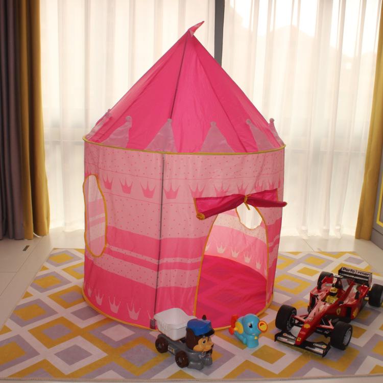 Children s Pop-up Princess Castle Tent - Toy Playhouse розовый
