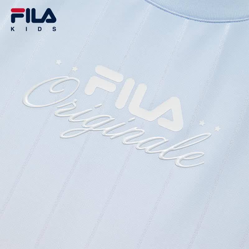 FILA Girls' Knitted Short Sleeve T-shirt