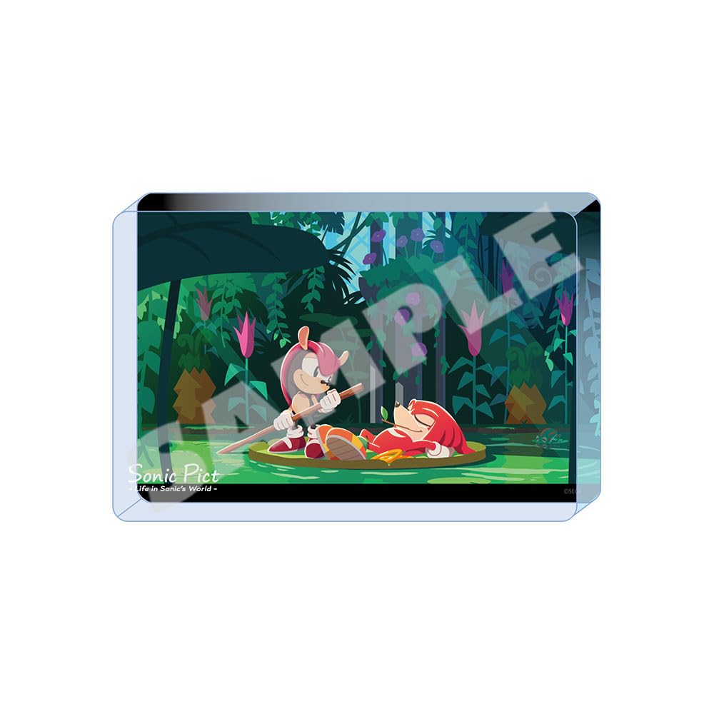 The Acrylic Block May 2023 "Sonic Hedgehog" (SONIC PICT) "Botanical Afternoon"