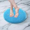 Foot Scrubber Mat with Anti-Slip Suction Cups, Ultra Soft Silicone Bristles Bath Brush, Wall Mounted Bath Foot Cleaner for Deep Cleaning And Massage