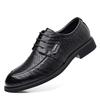 Lederschuhe Herren handgekratzter Britischer Stil Herrenschuhe Trend Sommer atmungsaktive Hohlschuhe 2025