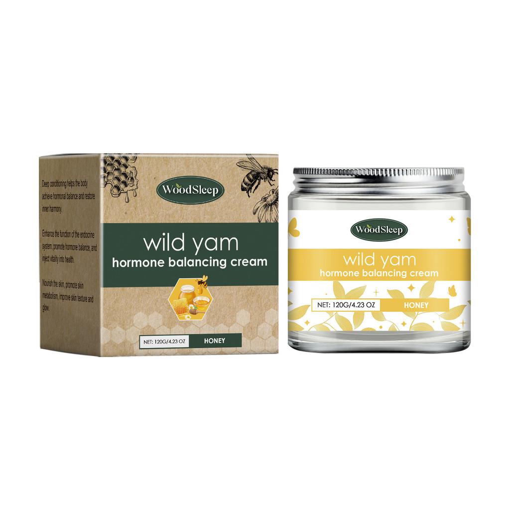 

Honey Flavored Woodsleep Wild Yam Care Cream For Firming Skin Softening