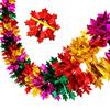 3D Design Foil Garland Flexible Tree Decoration Festive Christmas Garland  Celebration Wreath