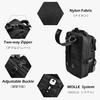 TRIWONDER MOLLE Military Pouch, Smartphone Pouch, Waist Pouch, Airsoft Pouch, Belt Loop Bag, Tactical Military Pouch (Black)