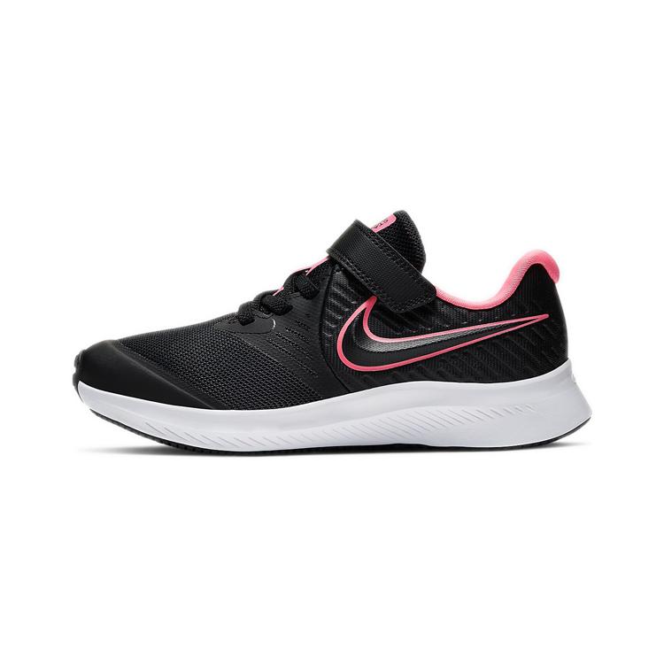 

Nike Star Runner 2 Cushioning Breathable Lightweight Cushioning Breathable Lightweight Low top Kids Running Shoes AT1801-002 28