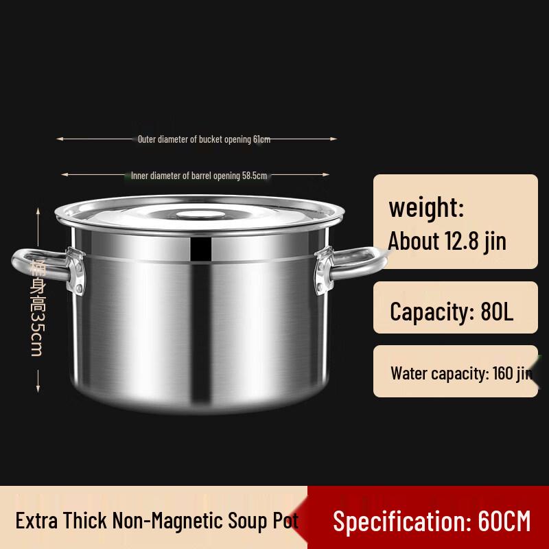 

Multi-purpose Stainless Steel Pot with Lid