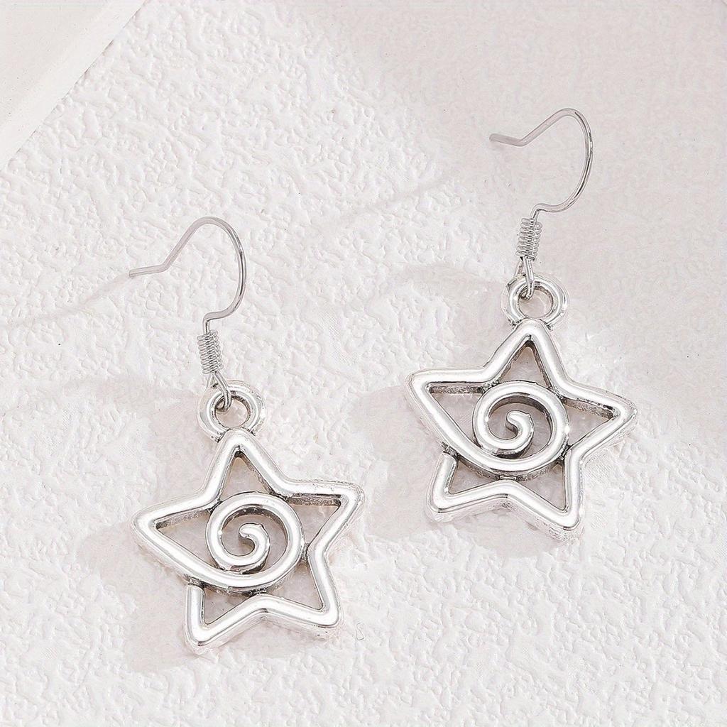 1 Pair of Fashion Simple Retro Fashion Creative Women's Earrings