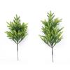 Green Artificial Pine Branch Plastic Christmas Tree Fake Cypress Leaves Festival Ornament Party Supplies Simulation Pine Needle