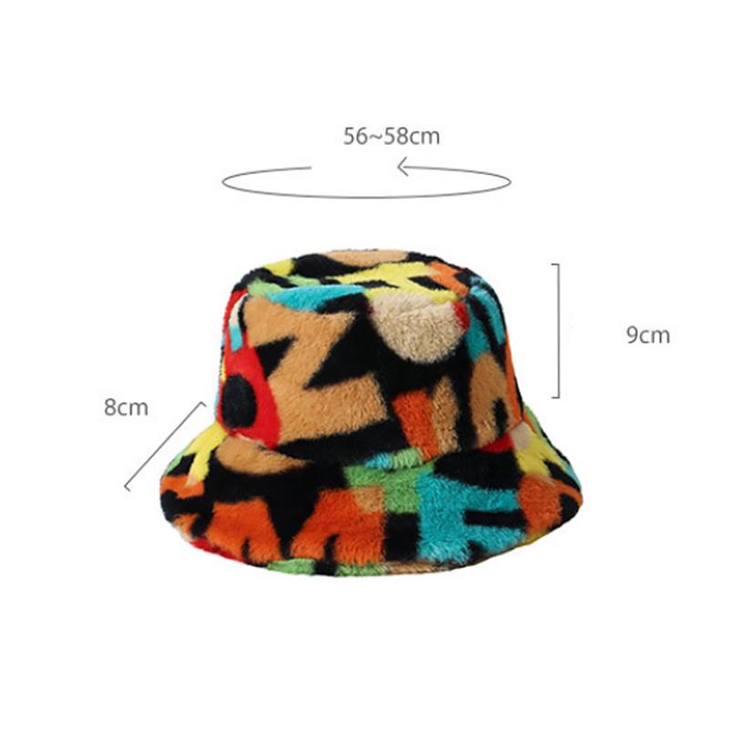 Buy 1PC Winter Bucket Hat Leopard Print 