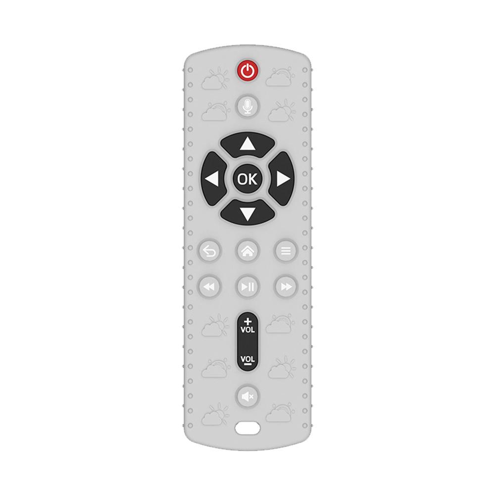 Silicone Teether Remote Control Toy for Babies 6+ Months