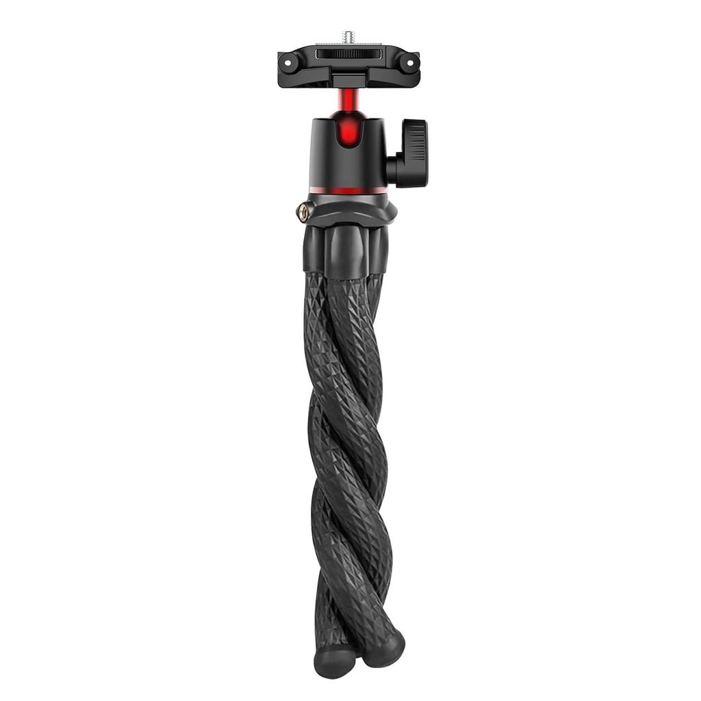 MT 11 Flexible Octopus Tripod Stand 1 4 Inch Screw 2 In 1 Platform Design 360 Degrees Adjustment Ballhead 2kg 4.4lbs