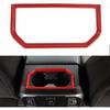 Rear Cup Holder Trim Frame Center Armrest Box Bezel for Ford F150 2016-19 ABS