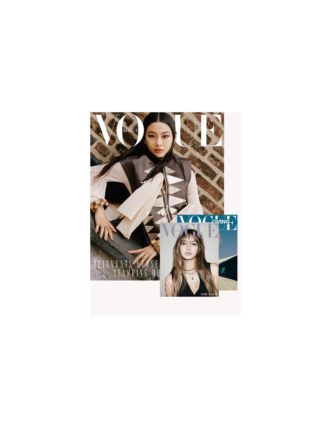 Журнал VOGUE Korea 2025 ДЕКАБРЬ Чон Хо-ён/ Феликс/ Лиса KPOP, KFASHION Cover D