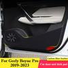 Für Geely Boyue Pro 2019 - 2026 Leder Auto Tür Anti-Kick-Pad Schutzaufkleber Kratzfeste Folie Innenraumzubehör