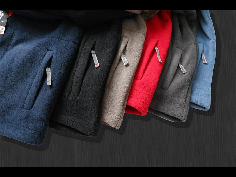 Men's Winter Thick Double-Layer Polar Fleece Hooded Jacket - Cold-Resistant, Warm, Large Size