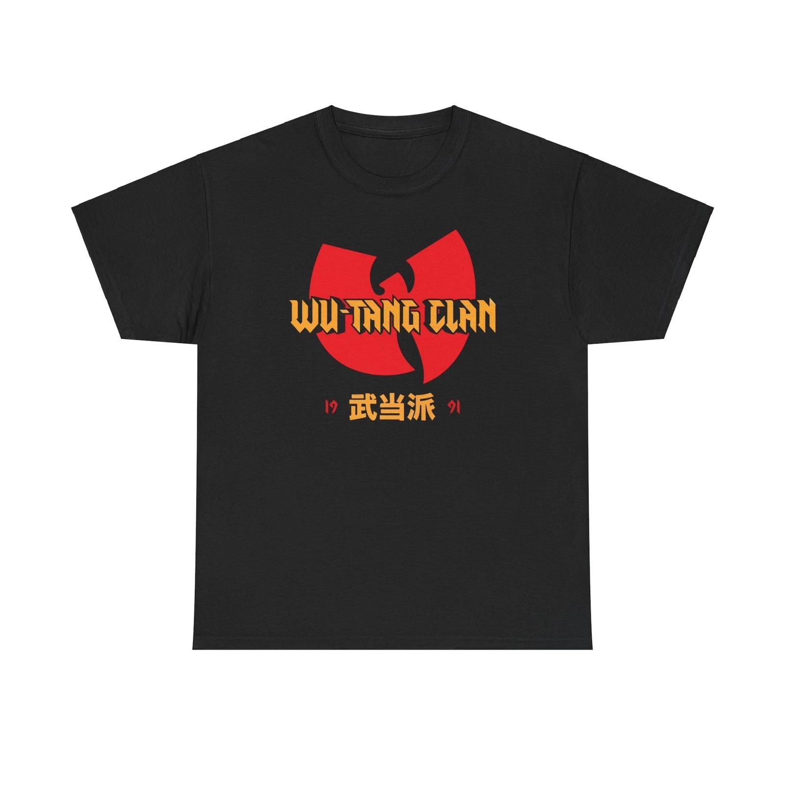 

Wu Tang 1991 Классическая Хлопковая Футболка Мужские Футболки Топ Хлопковая Футболка Хип-Хоп Рэп Одежда Уличная Мода L