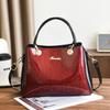 2026 New Fashionable Handbag Women's Patent Leather Crossbody Bag