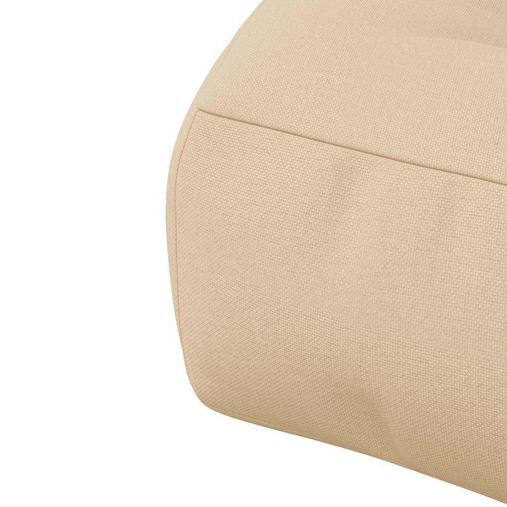 4 piece Seat Cushion Set VIANEN 100percent Polyester Cream
