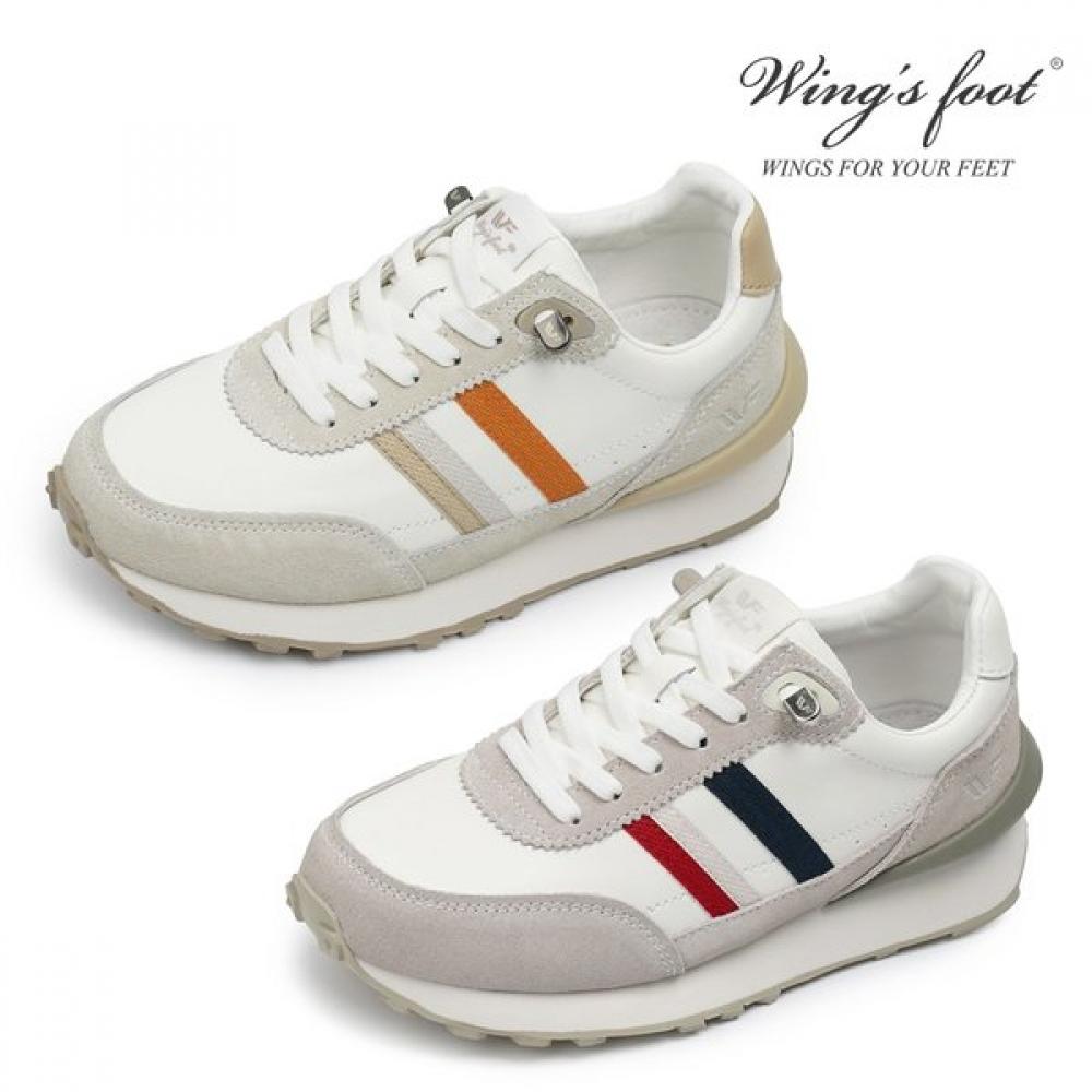 Peacock Wing S Foot SneakerS  WomenS  2 typeS  chooSe 1  W1490ra W beige (W149057RA)/230