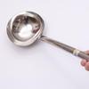 Traditional Stainless Steel Long-Handle Ladle