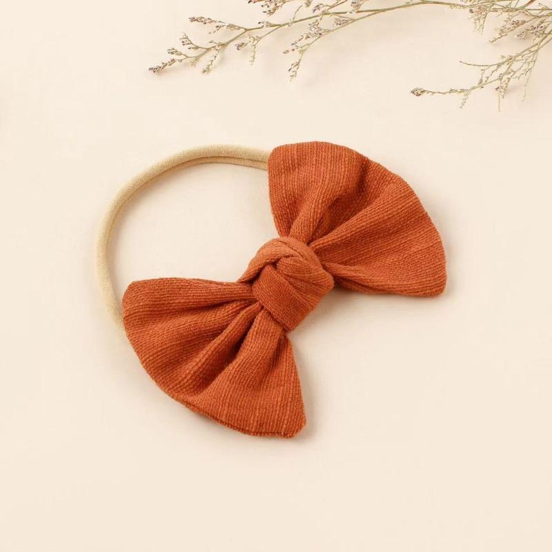 Set Cotton Baby Bows Headband Nylon Headbands Hair Bands for Children Girls Soft Hairband Toddler Newborn Hair Accessories