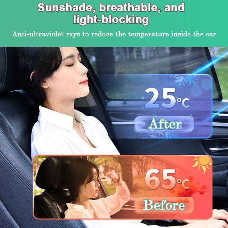 Car Mesh Sun Shade For Tesla Model3 Accessories Model 3 2018-2024 Sunshades Auto Windshield Window Visor Anti-UV Breathable Part
