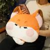 New Cartoon Plush Hand Warmer Toys Stuffed Soft Animal Pillow Bunny Fox Shark Plushie Doll Sofa Office Nap Pillow Girl Kids Gift